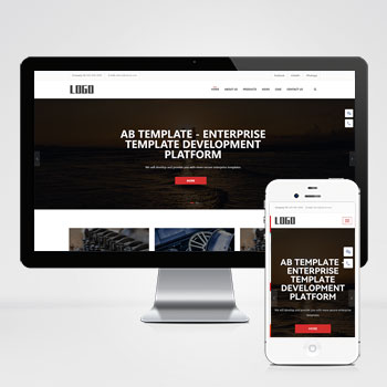 响应式五金外贸英文网站